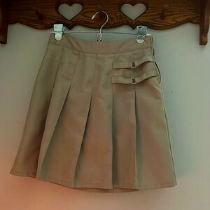 French Toast kaki skirt